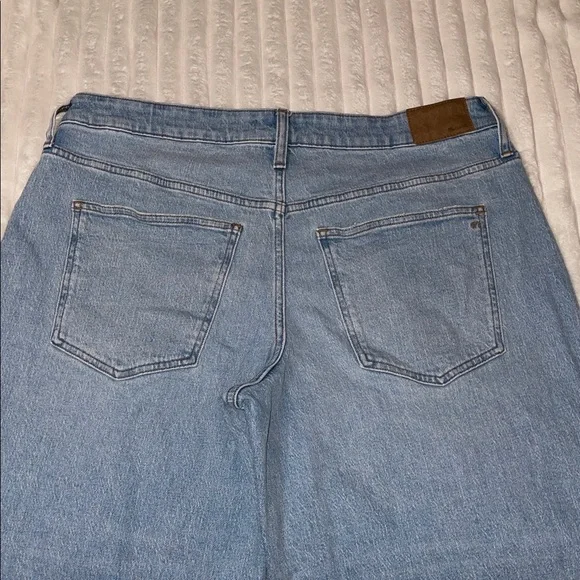 Madewell The Curvy Perfect Vintage Wide-Leg Crop Jean | Size 33 Petite - Picture 7 of 9